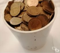 LOT DE 2,650GRS DE PIÈCES DE 1 FRANC MORLON BRONZE ALU