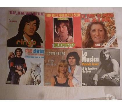Collections Le Kremlin Bicetre Val-de-Marne - Photos Vivastreet Vinyles 45t Ringo-StoneCharden-Sheila-Juvet