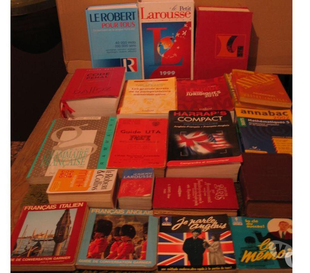 Livres occasion Essonne Quincy sous Senart - 91480 - Photos Vivastreet Dictionnaires et annales