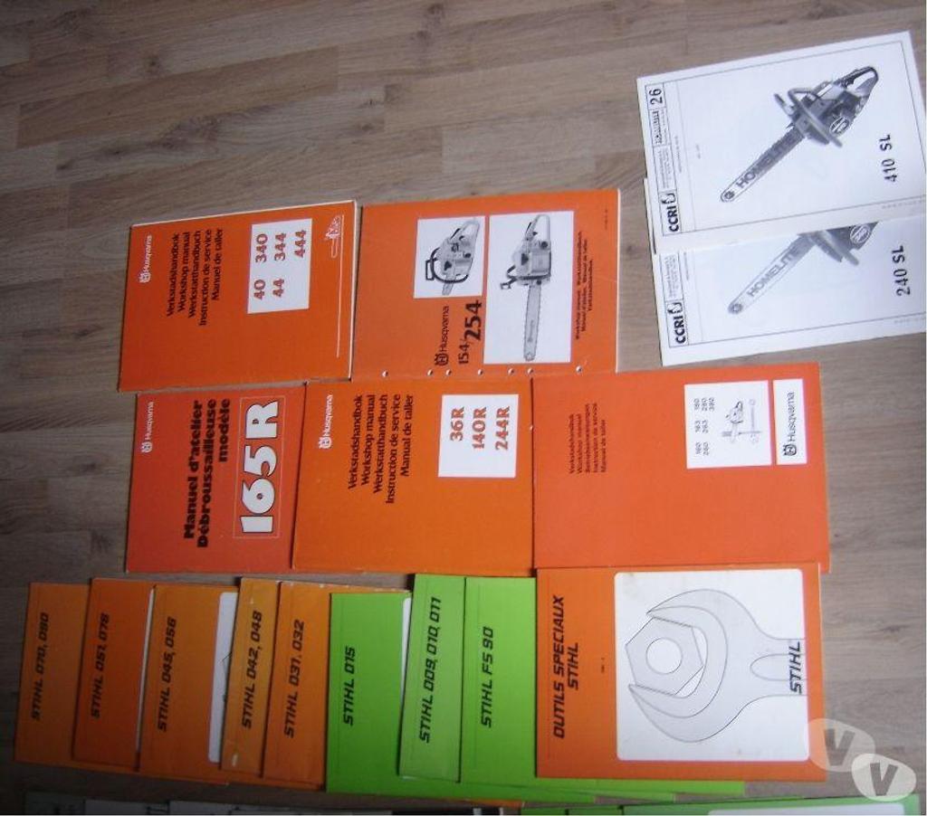 Livres occasion Côte-d'Or Dijon - 21000 - Photos Vivastreet manuels ateliers forêt jardin motoculture tronçonneuse etc..