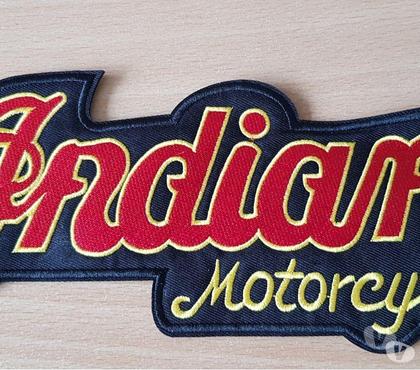 Pièces et services moto Carnon Hérault - Photos Vivastreet ecusson brodé indian motorcycle taille L 23x9 cm
