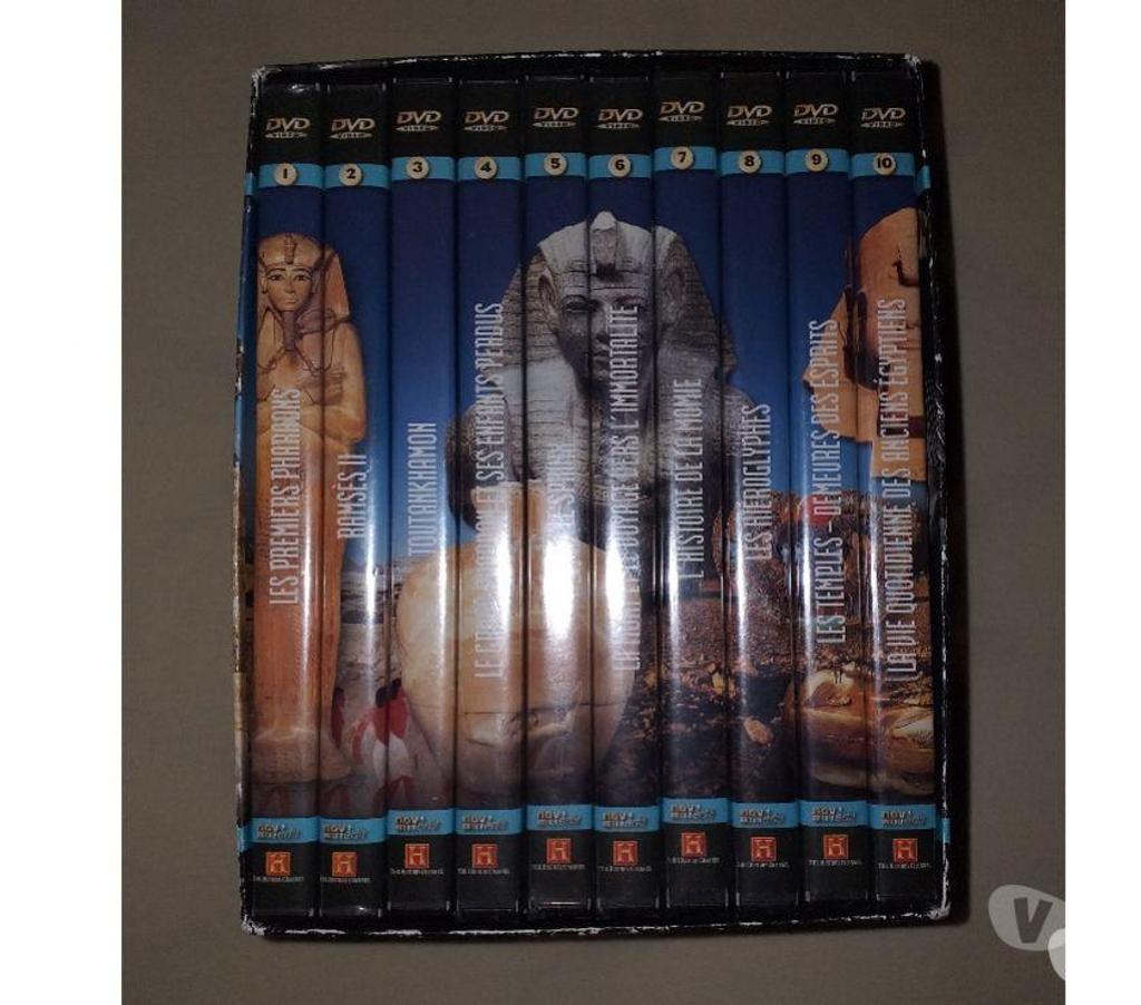 DVD occasion Bouches-du-Rhône Aix en Provence - Photos Vivastreet ALBUM 10 DVD EGYPTE 5000 ANS D'HISTOIRE LA TERRE DES PHARAON