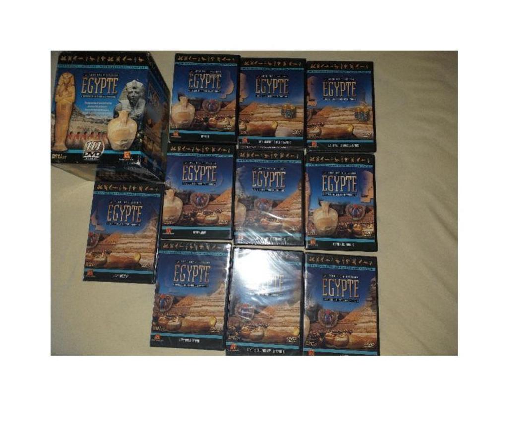 DVD occasion Bouches-du-Rhône Aix en Provence - Photos Vivastreet ALBUM 10 DVD EGYPTE 5000 ANS D'HISTOIRE LA TERRE DES PHARAON