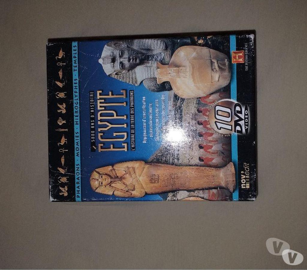 DVD occasion Bouches-du-Rhône Aix en Provence - Photos Vivastreet ALBUM 10 DVD EGYPTE 5000 ANS D'HISTOIRE LA TERRE DES PHARAON