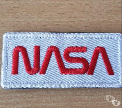 Collections Carnon Hérault - Photos Vivastreet écusson brodé logo nasa blanc rouge 9x4 cm à coudre