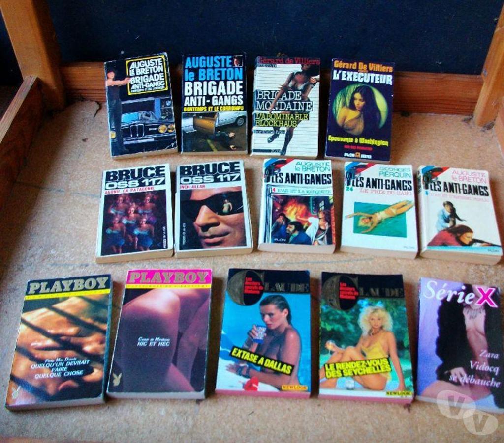 Livres occasion Bas-Rhin Bouxwiller - 67330 - Photos Vivastreet Livres de Poche Policier (San Antonio, Anti-Gang....)