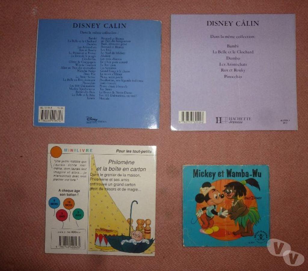 Livres occasion Val-de-Marne Le Kremlin Bicetre - 94270 - Photos Vivastreet 3 mini-livres -2 Walt Disney et 1 Magnard Jeunesse