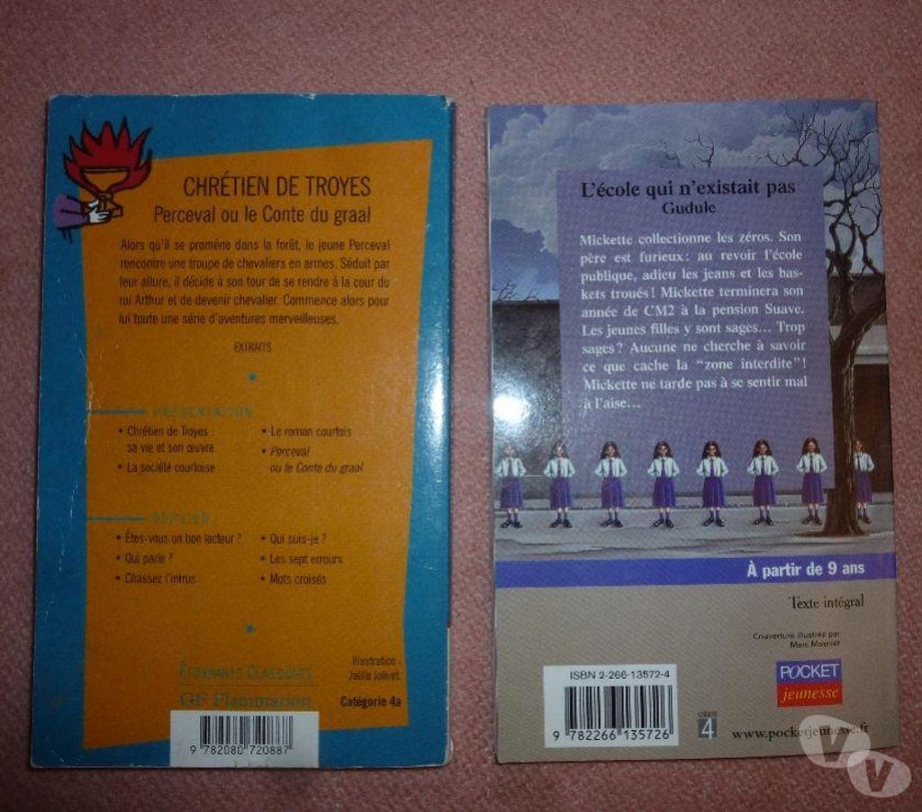 Livres occasion Val-de-Marne Le Kremlin Bicetre - 94270 - Photos Vivastreet GF Flammarion - Perceval ou le Conte du graal