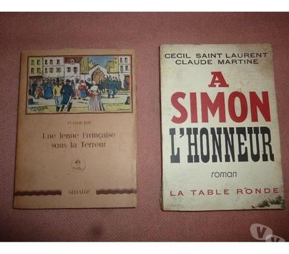 Livres occasion Le Kremlin Bicetre Val-de-Marne - Photos Vivastreet 2 anciens romans