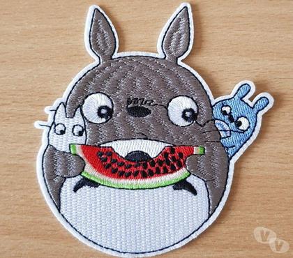 Collection Carnon Hérault - Photos Vivastreet Ecusson brodé Totoro n°1 diam. 10,5x10 cm thermocollant