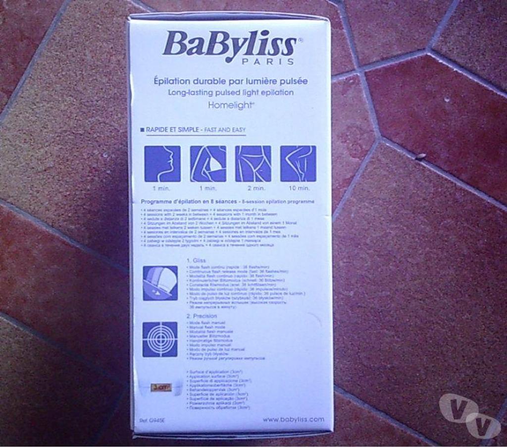 Beauté - Santé Bas-Rhin Bouxwiller - 67330 - Photos Vivastreet Epilateur laser durable Babyliss Homelight pulsée