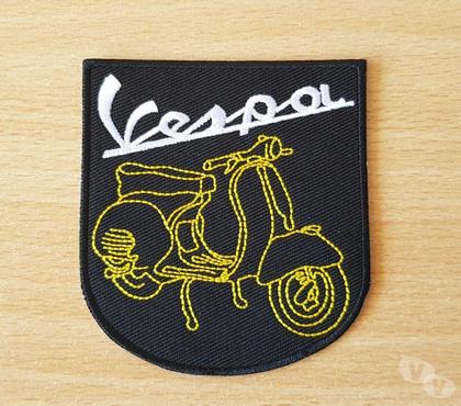 Collection Carnon Hérault - Photos Vivastreet ecusson brodé scooter vespa 8x7,5 cm thermocollant