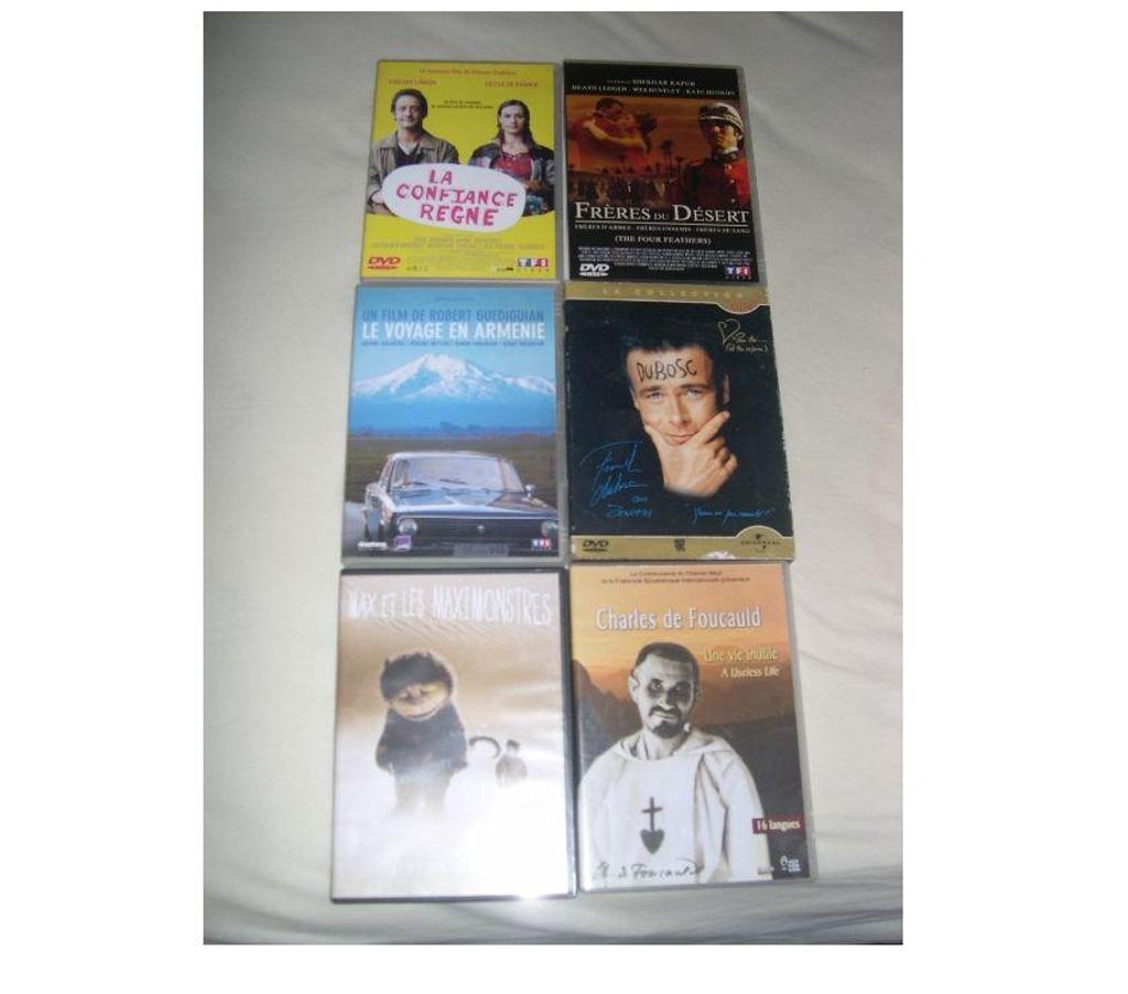 DVD occasion Bouches-du-Rhône Aix en Provence - Photos Vivastreet COLLESTIONS FILMS DVD FRERES DU DESERT CHARLES FOUCAULD.