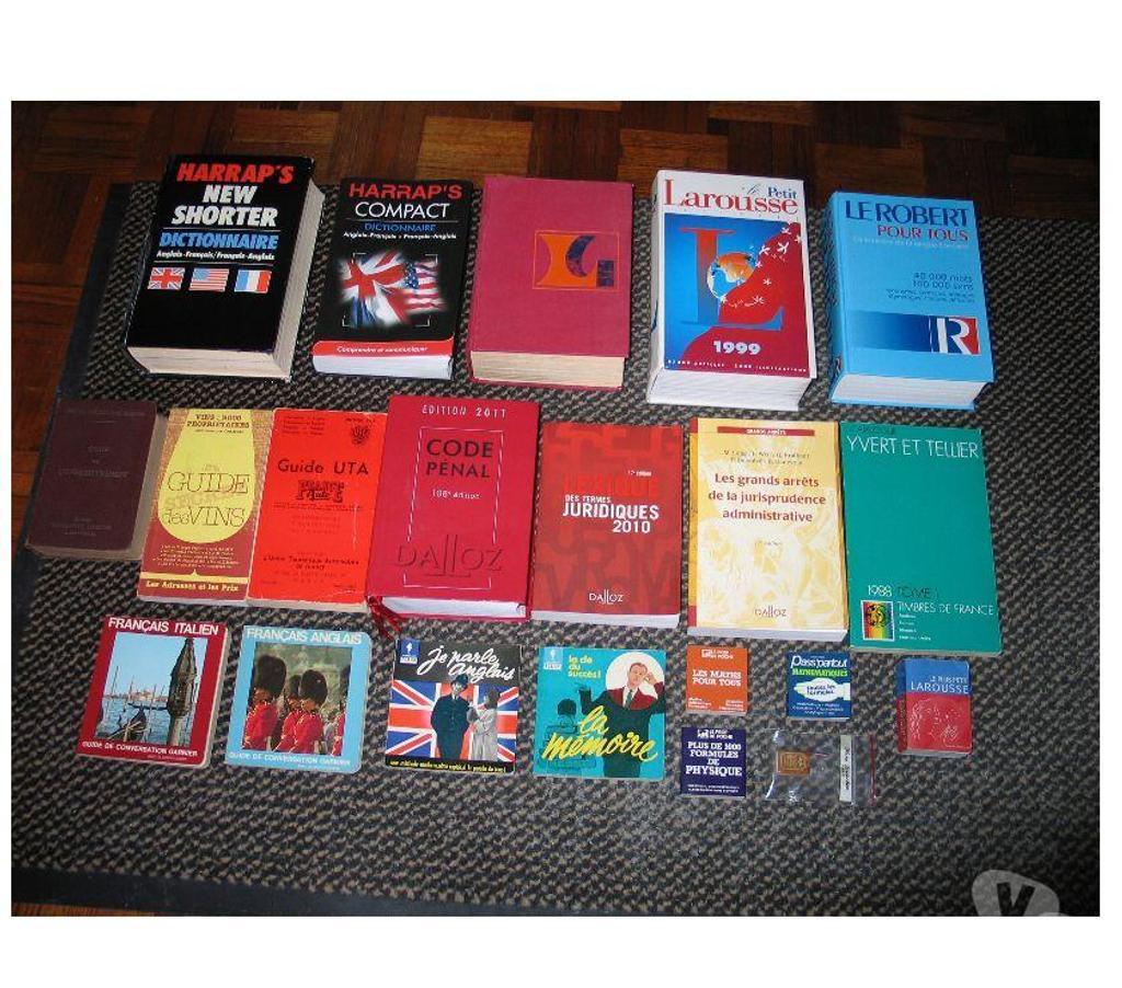 Livres occasion Essonne Quincy sous Senart - 91480 - Photos Vivastreet Dictionnaires 