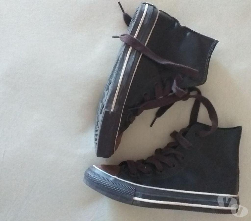 Chaussures Bouches-du-Rhône Aix en Provence - Photos Vivastreet BASKETS CONVERSE ALL STAR CUIR MARRON UNISEXE P 36,5