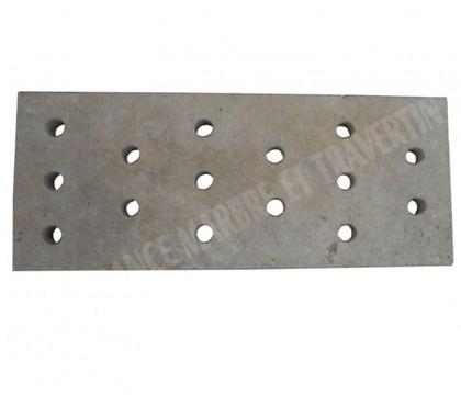 Bricolage - Jardin - Outillage Lancon Provence Bouches-du-Rhône - Photos Vivastreet Travertin Classique Grille Perfore 25x61 cm REF 858