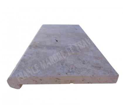 Photos Vivastreet Travertin Classique Nez de Marche 30x60 5 Arrondi EN STOCK