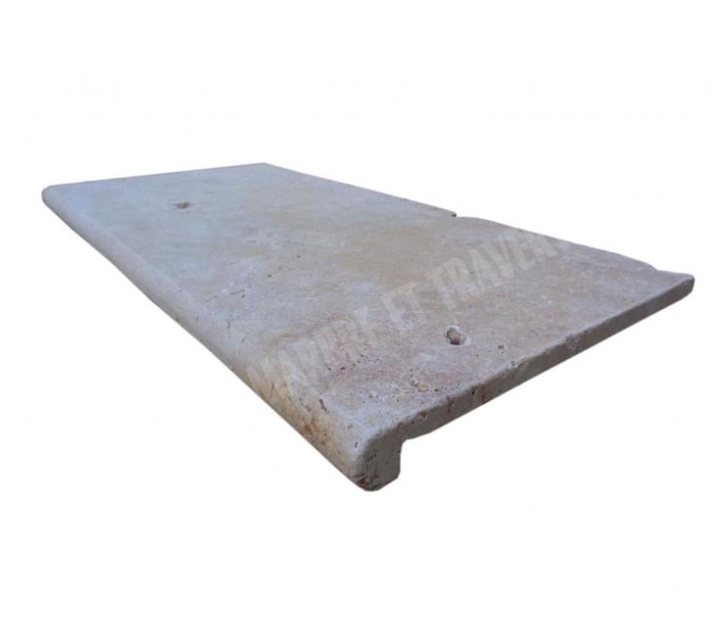  Vaucluse Valreas - 84600 - Photos Vivastreet Travertin Beige Nez de Marche 33x61 3 cm Arrondi EN STOCK