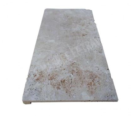 Photos Vivastreet Travertin Classique Nez de Marche 30x60 3 cm Droit EN STOCK