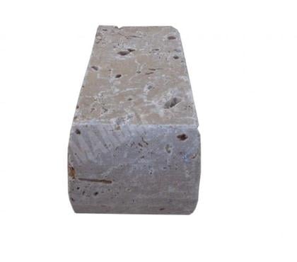 Photos Vivastreet Travertin Classique Nez de Marche 10x23 10 Arrondi EN STOCK