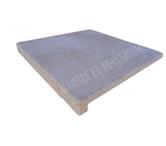Travertin beige Nez de Marche 30x30 3 cm Droit EN STOCK