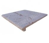 Travertin beige Nez de Marche 30x30 3 cm Ogee EN STOCK