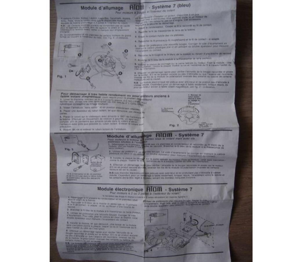  Côte-d'Or Neuilly les Dijon - 21800 - Photos Vivastreet module électronique remplace les vis platinées sur moteur