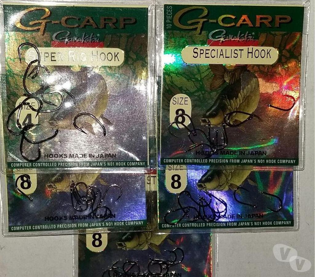 Matériel de sport Lot-et-Garonne Villeneuve sur Lot - 47300 - Photos Vivastreet 5 pochettes de 10 hameçons GAMAKATSU Super rig hook NEUFS