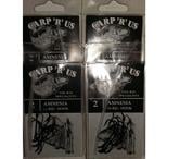 20 hameçons carpe CARP R US Amnesia n 2 NEUFS