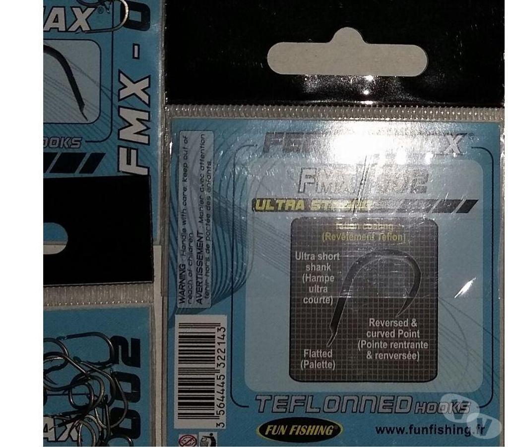 Matériel de sport Lot-et-Garonne Villeneuve sur Lot - 47300 - Photos Vivastreet 100 hameçons FUN FISHING Feeder max fmx 002 NEUFS