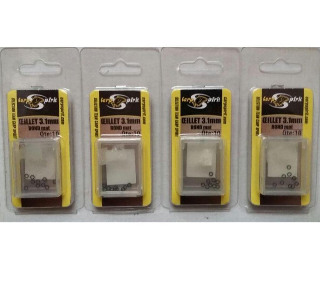 Matériel de sport Lot-et-Garonne Villeneuve sur Lot - 47300 - Photos Vivastreet 40 oeillets 3.1mm CARP SPIRIT rond mat NEUFS