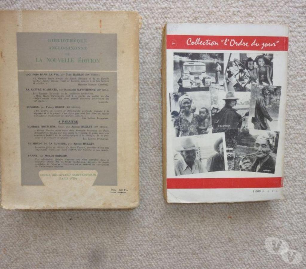 Livres occasion Val-de-Marne Le Kremlin Bicetre - 94270 - Photos Vivastreet 2 livres anciens étrangers traduits