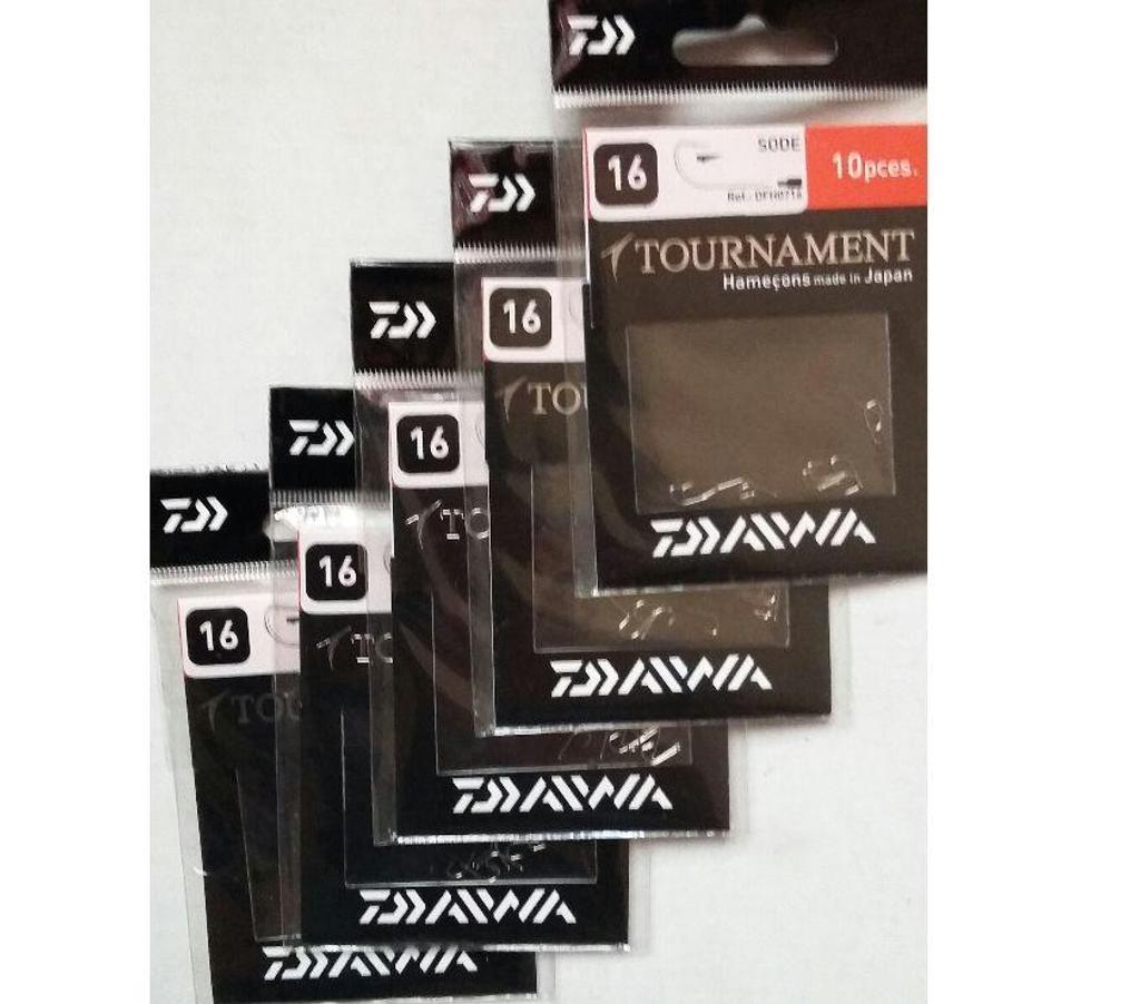 Matériel de sport Lot-et-Garonne Villeneuve sur Lot - 47300 - Photos Vivastreet 50 hameçons DAIWA Tournament Sode n 10 ou 16 NEUFS