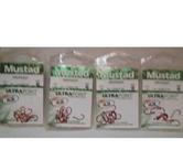 40 hameçons drop shot MUSTAD rouge NEUFS