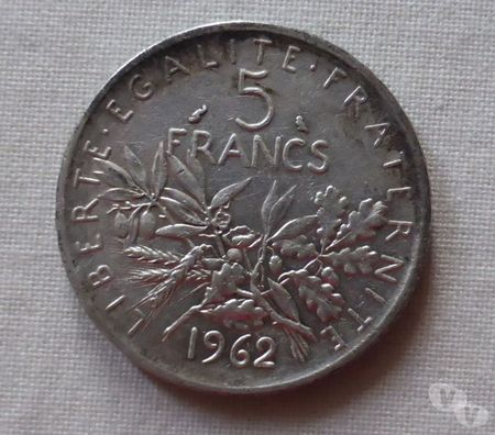 Collection Aisne Acy - 02200 - Photos Vivastreet Piece 5 francs - semeuse