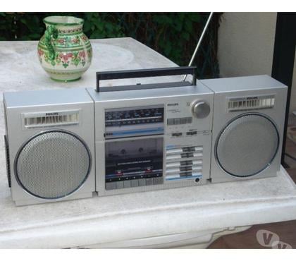 Photo - Video - Son Fontenay le Fleury Yvelines - Photos Vivastreet Poste Radio cassette GhettoBlaster PHILIPS D8438