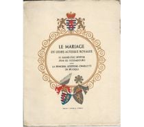album souvenir: le mariage de leurs altesses royales du LUXE