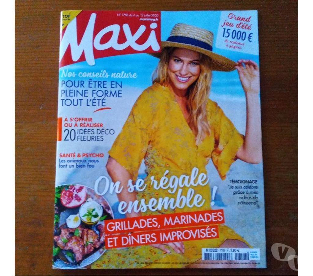 Livres occasion Ardèche Ardoix - 07290 - Photos Vivastreet Magazine Maxi Mag N° 1758 (Neuf)