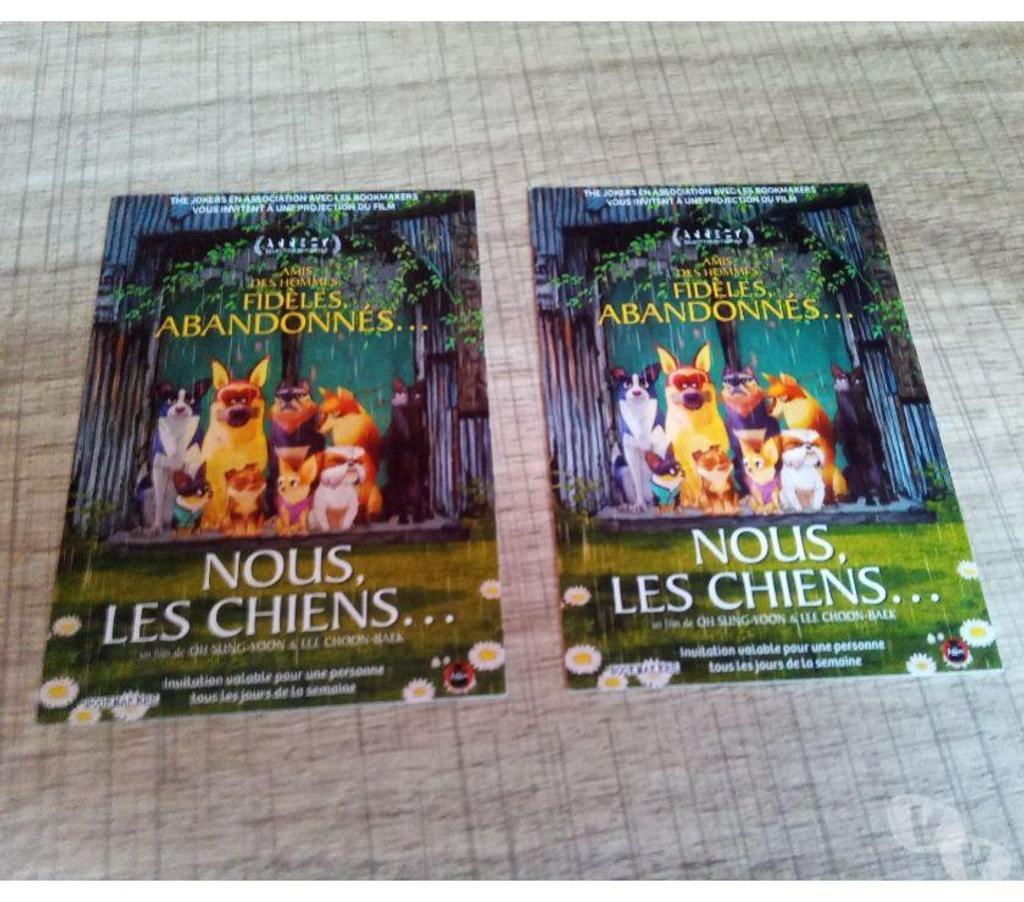 Spectacles Ardèche Ardoix - 07290 - Photos Vivastreet 2 places de cinéma pour Nous, les chiens...
