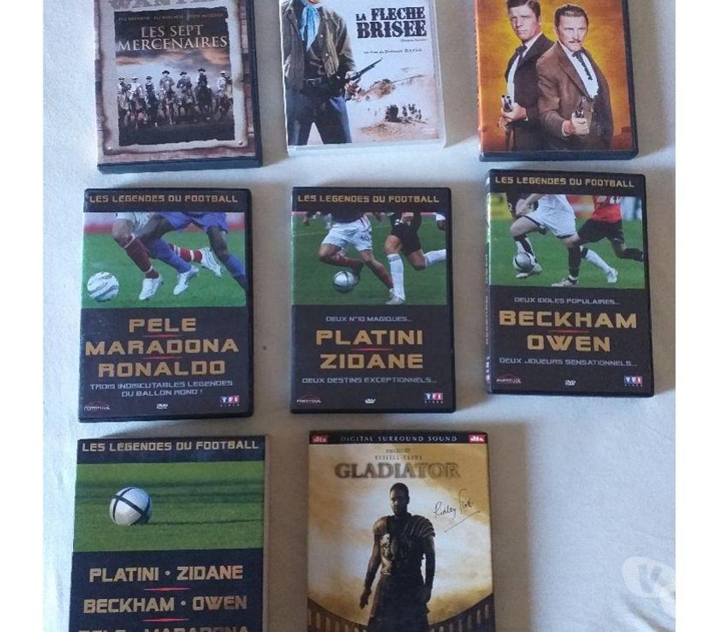 DVD occasion Bouches-du-Rhône Aix en Provence - Photos Vivastreet WESTERNS DE LEGENDE – LES LEGENDES DU FOOTBALL GLADIATOR
