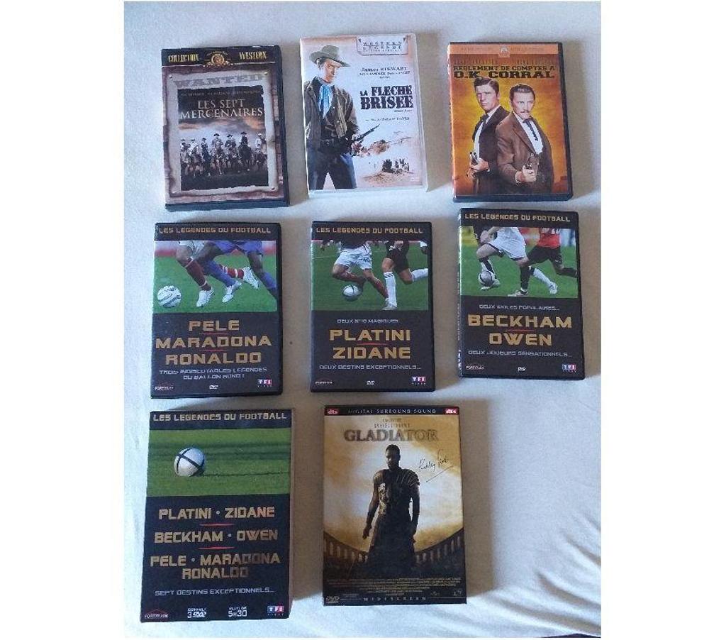 DVD occasion Bouches-du-Rhône Aix en Provence - Photos Vivastreet WESTERNS DE LEGENDE – LES LEGENDES DU FOOTBALL GLADIATOR