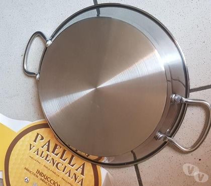 Ameublement - art de la table Lille Lille - Photos Vivastreet PLAT PAELLA NEUF INDUCTION EN INOX DIAM 28 CMS VALABLE AUSSI