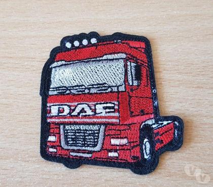 Collections Carnon Hérault - Photos Vivastreet ecusson brodé camion truck daf rouge 7x7 cm thermocollant