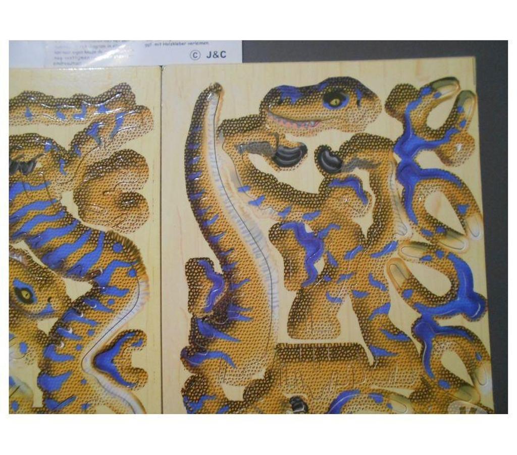 Jeux - Jouets Marne Courcy - 51220 - Photos Vivastreet Puzzle 3D vélociraptor bois