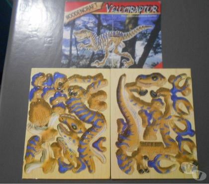 Jeux - Jouets Courcy Marne - Photos Vivastreet Puzzle 3D vélociraptor bois