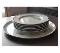 assiettes + plateau Chvroux