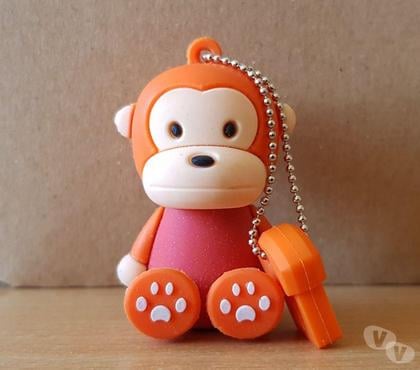 Informatique d'occasion Carnon Hérault - Photos Vivastreet clé usb 8 go singe monkey rouge et orange Jamais utilisée