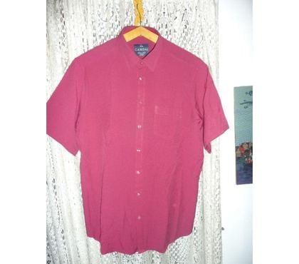 Vêtements occasion Aix en Provence Aix en Provence - Photos Vivastreet CHEMISE HOMME MARQUE CANDA ROUGE BORDEAUX TAILLE XL