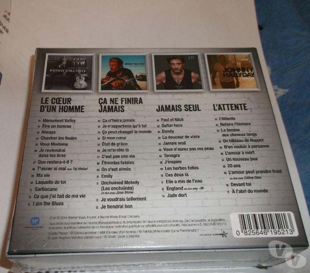 CDs Vendée Soullans - 85300 - Photos Vivastreet compilation de 4 CD de Johnny Hallyday + 3 CD D'ELVIS PRES