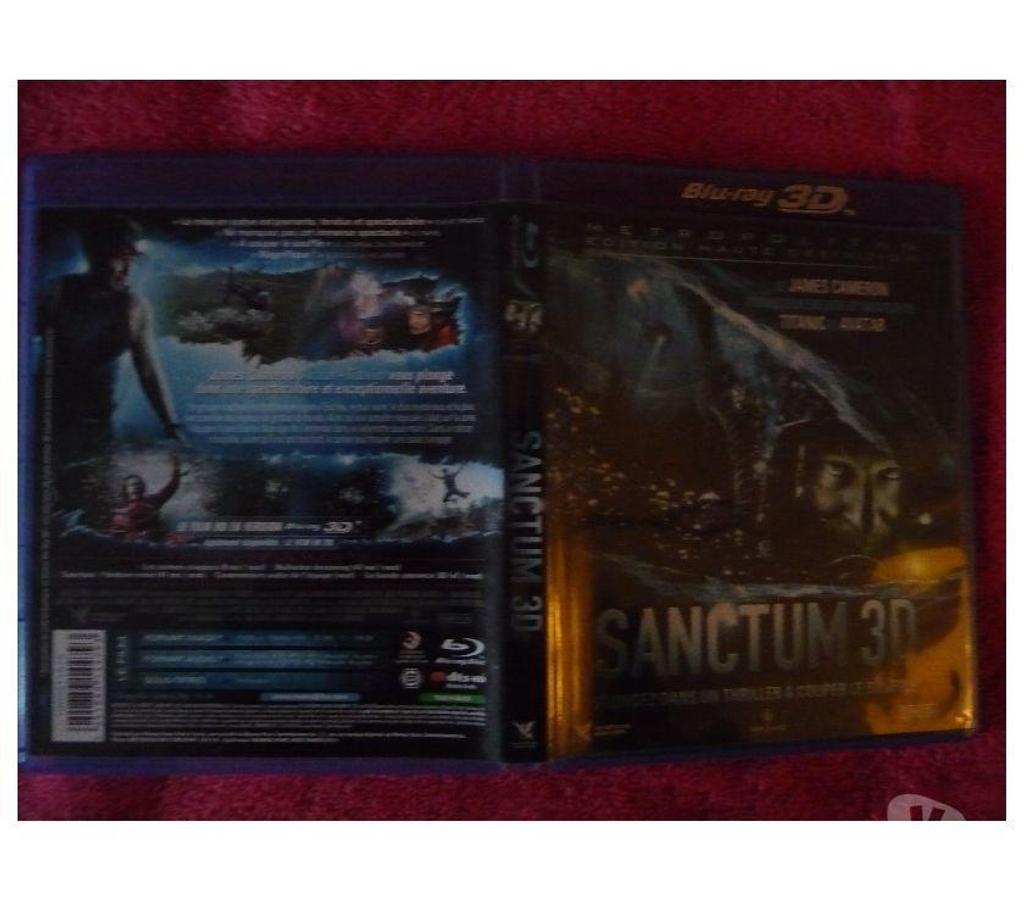 DVD occasion Bouches-du-Rhône Aix en Provence - Photos Vivastreet FILMS {SANCTUM} DVD BLU RAY 3D EXCELLENT ETAT.
